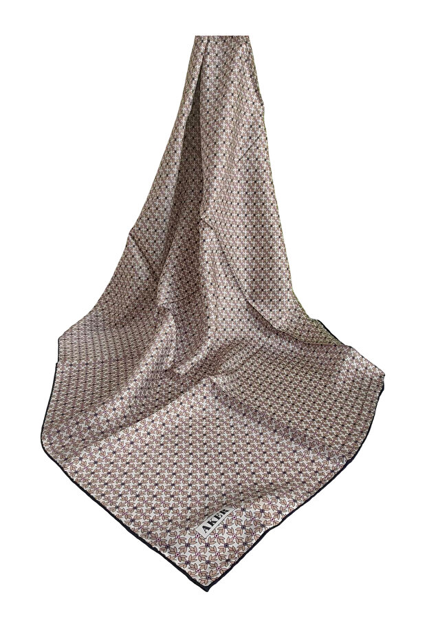 Silk K Crepe Satin Scarf 2026 Summer Season 9121701-314