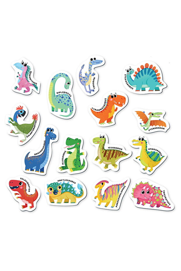 Magnet set - Dinosaurs - 3