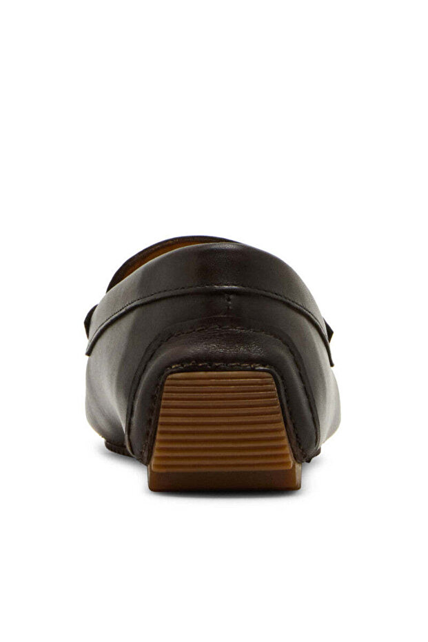 Ezekiel Solid Brown Loafers - 4