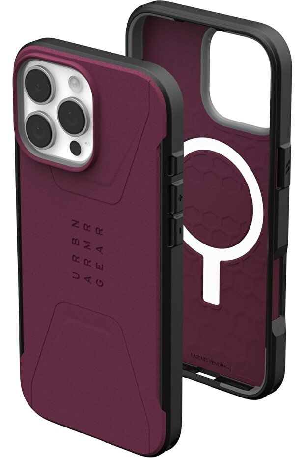 Civilian iPhone 15 Pro Magsafe Bordeaux
