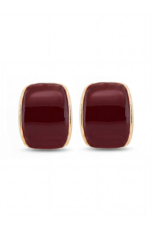 Salerno Burgundy Earrings