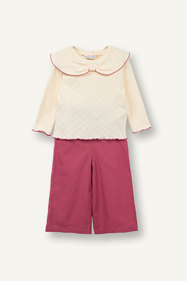 Linen Look 2-Piece Set Baby Girl G8181A526SP
