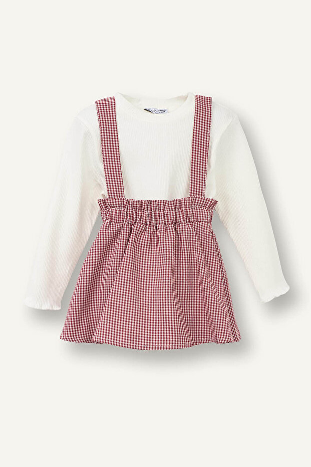 2-Piece Set Burgundy Baby Girl Top and Bottom Set G8177A5/Br229