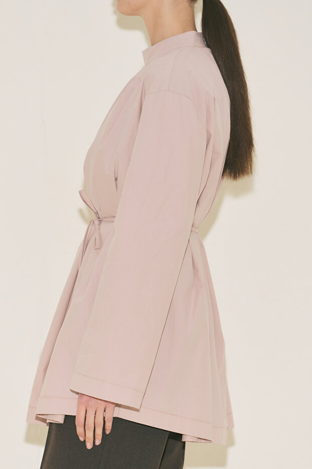 PLİSELİ TUNİK PEMBE - 4