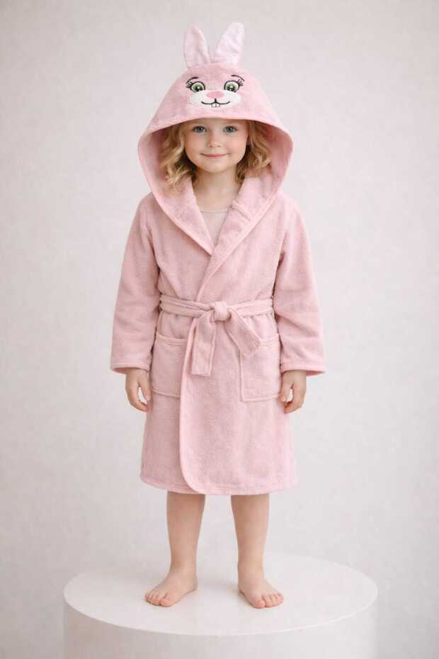 Fun children's bathrobes with animal figures