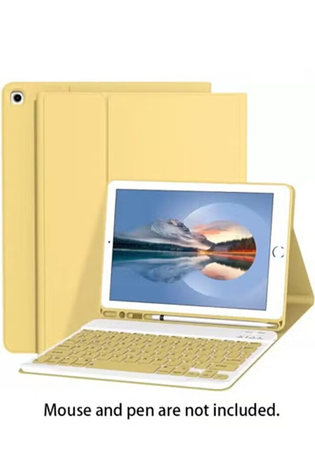 غطاء لوحة مفاتيح عام لأجهزة iPad من الجيل التاسع/الثامن/السابع مقاس 10.2 بوصة