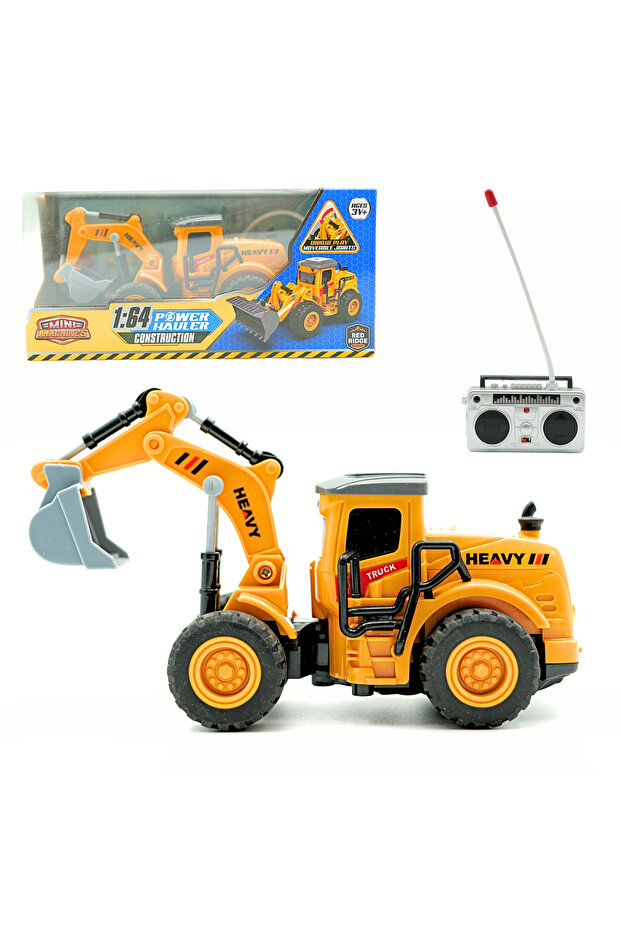 Mini R/C Power Hauler Moveable Parts Construction - Excavator