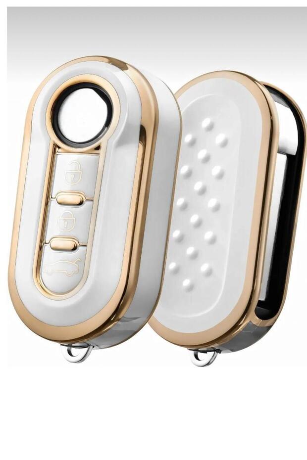 Doblo Ducato Punto 1. Quality White Gold Auto Key Cover