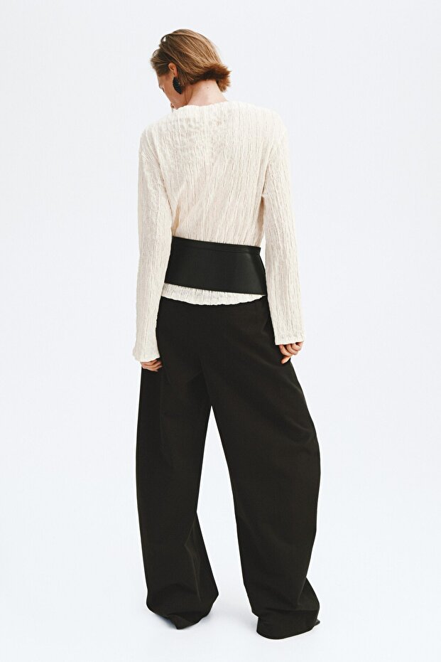 Kayık Yakalı Üst - 5