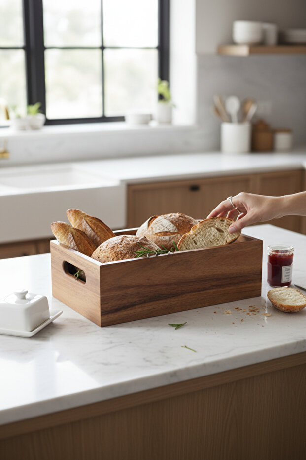 Akasya 25X8 cm Rectangular Organizer - 4