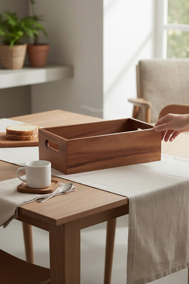 Akasya 25X8 cm Rectangular Organizer - 2