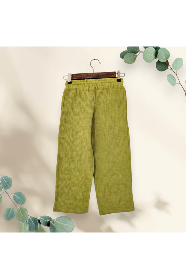 MCuslin Yeşil Pantalon