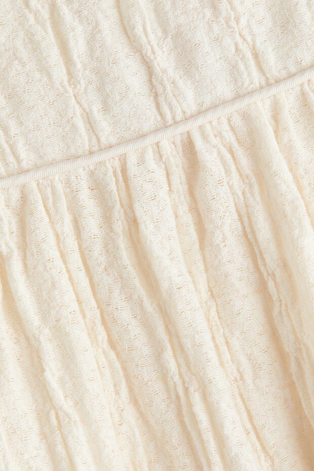 Tekstüre Jarse Midi Etek - 2