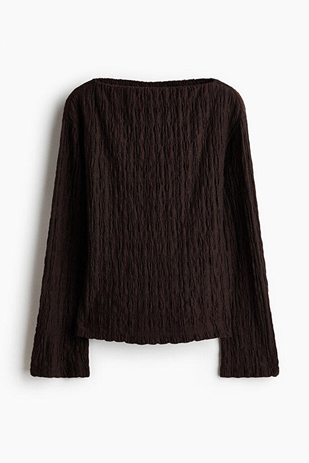 Kayık Yakalı Üst - 3