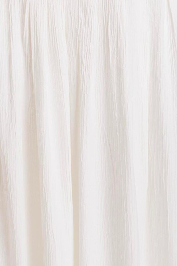 Pileli Midi Etek - 3