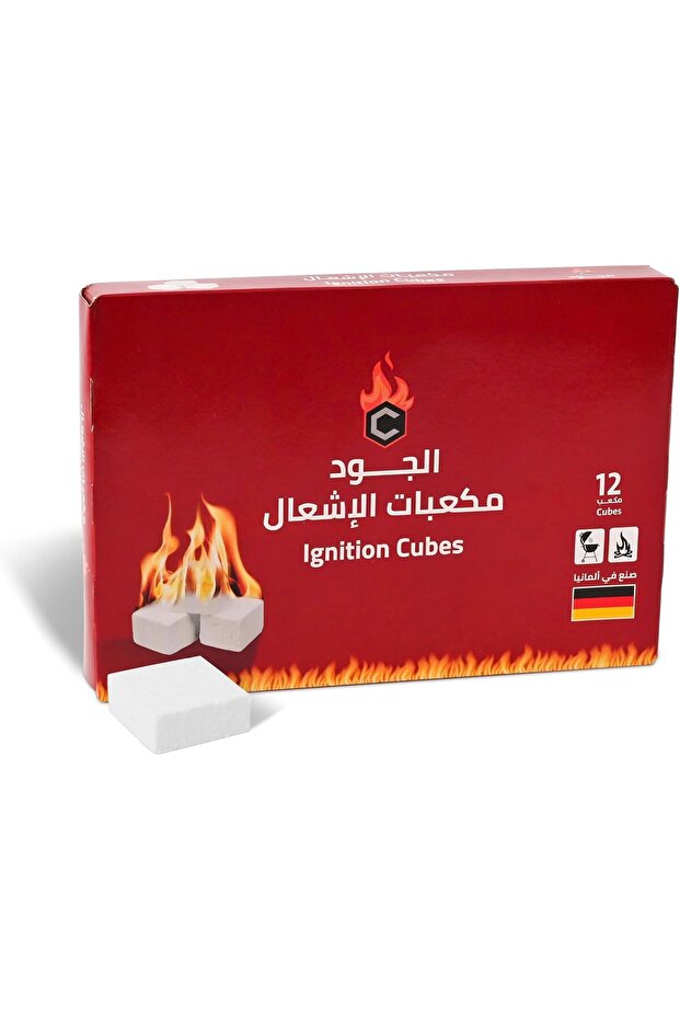 مكعبات الاشعال من الجود , 12 قطعة