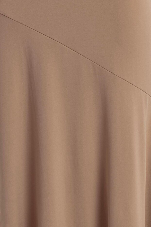 Volanlı Midi Etek - 3