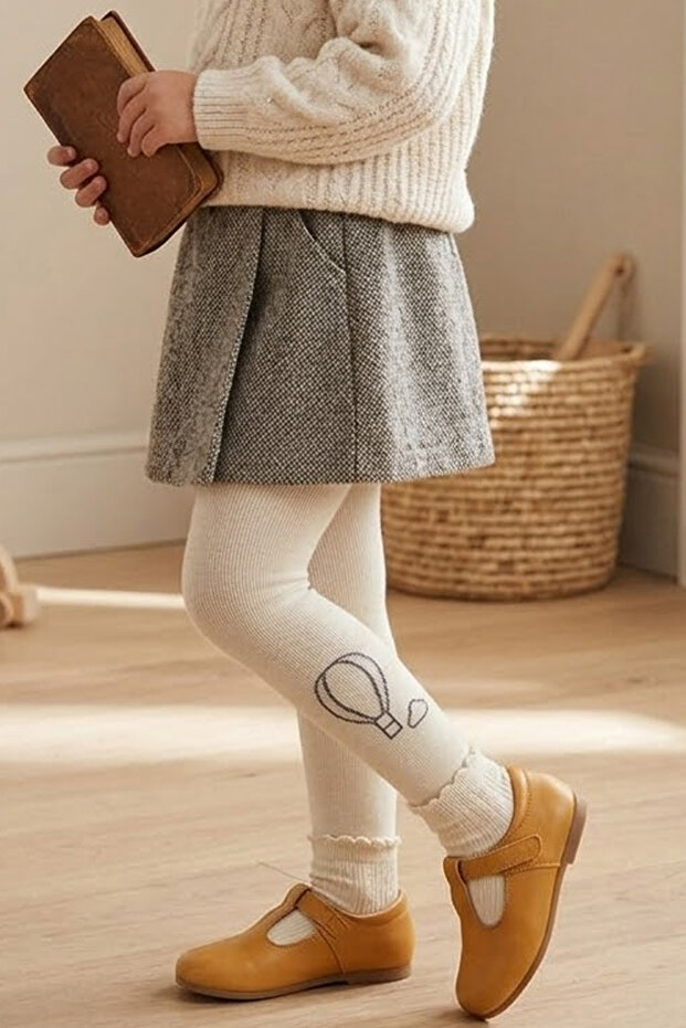 Girl's Cotton Pack Pantyhose Patterned