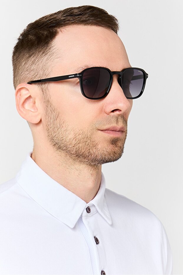 Men 20672208A539O Rectangular Sunglasses, Black - 2