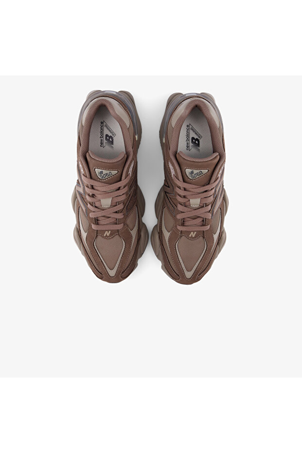 9060 Lifestyle Unisex Kahverengi Spor Ayakkabı - 5