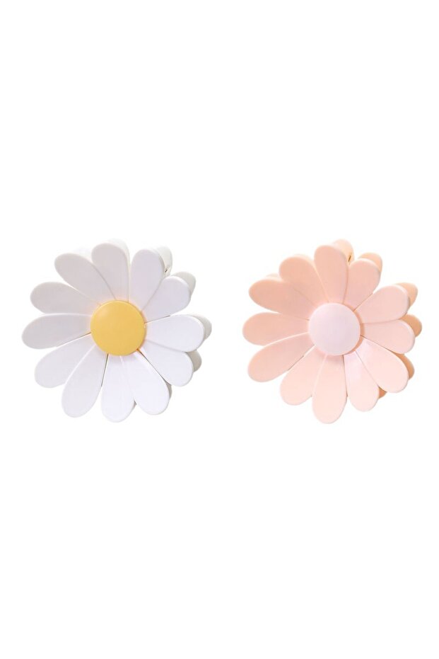 Multi 2pcs Magnetic Daisy Detachable Sealing Clip, Kitchen Refrigerator Sticker, Office File Classif