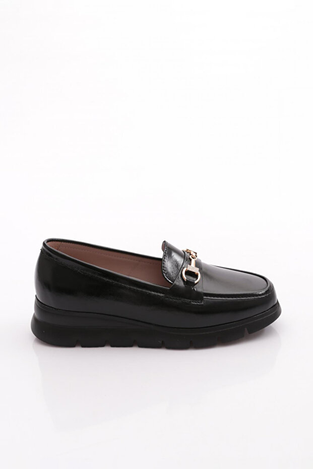 6095 Women's Thick Sole Loafer Shoes