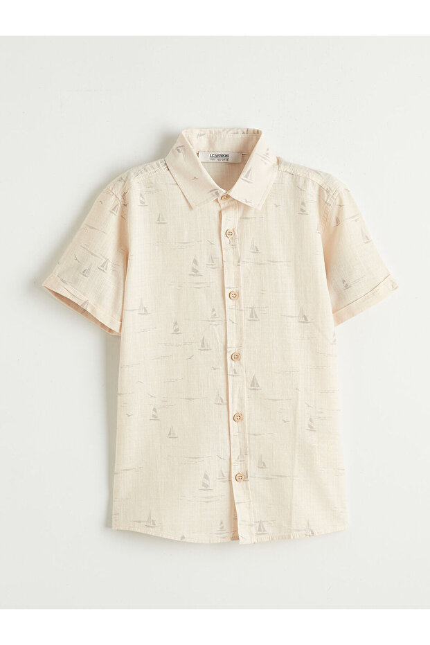 Patterned Boy's Shirt