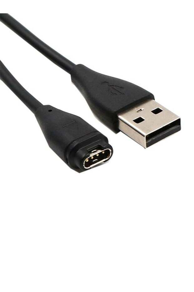 Fast Charger Charging Sync Data Cable For Garmin Fenix 5 5S Black