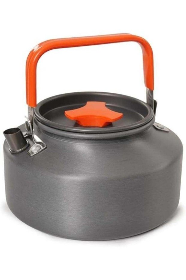 Outdoor Hiking Kettle 1.1L Portable Aluminium Alloy Teapot Coffee Pot Outdoor Camping Suppli