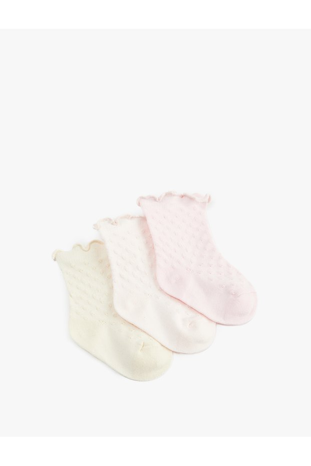 3-Pack Cotton Socks