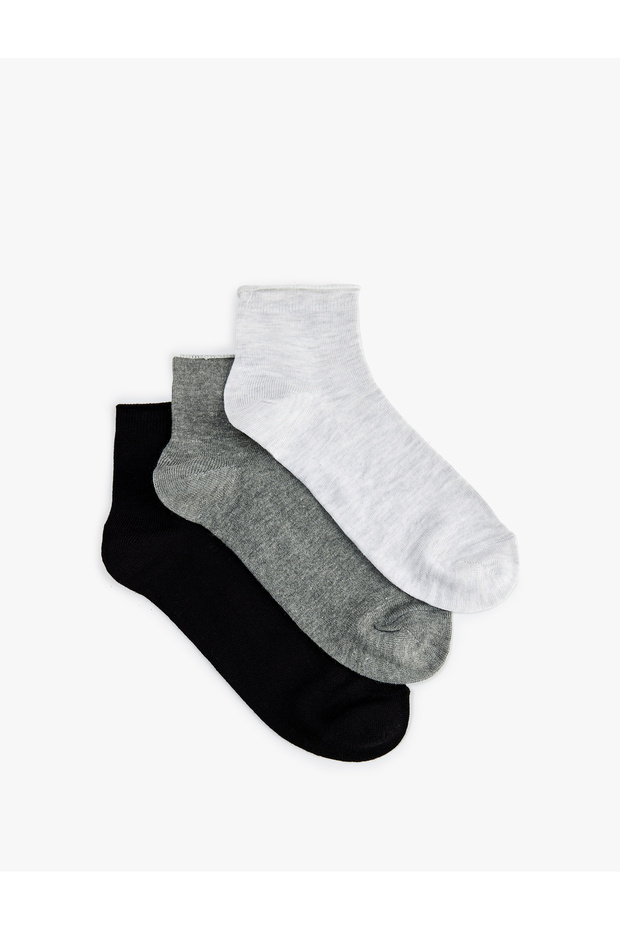 Set de șosete multicolore basic cu <ne3> piese