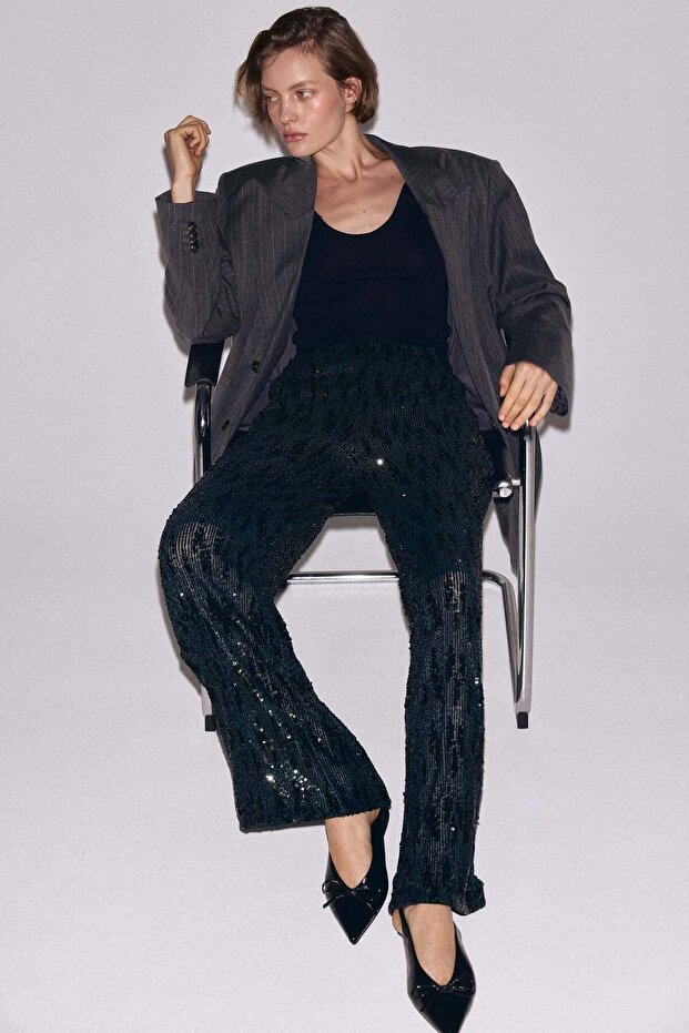 Sequined trousers - 2