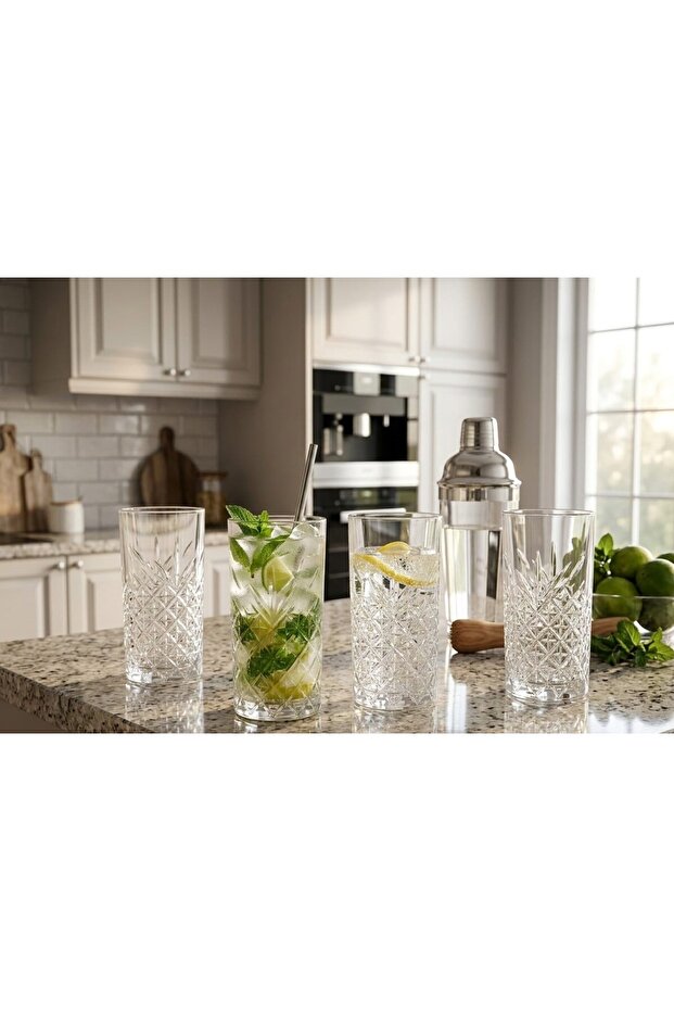4-Pack Tall Glasses 450 ml