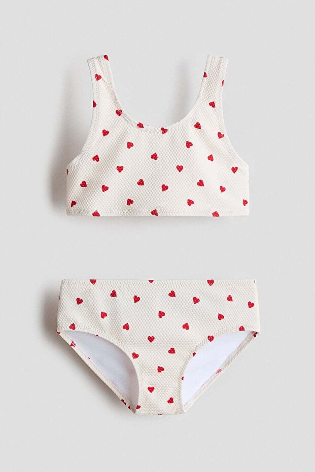 Textured bikini