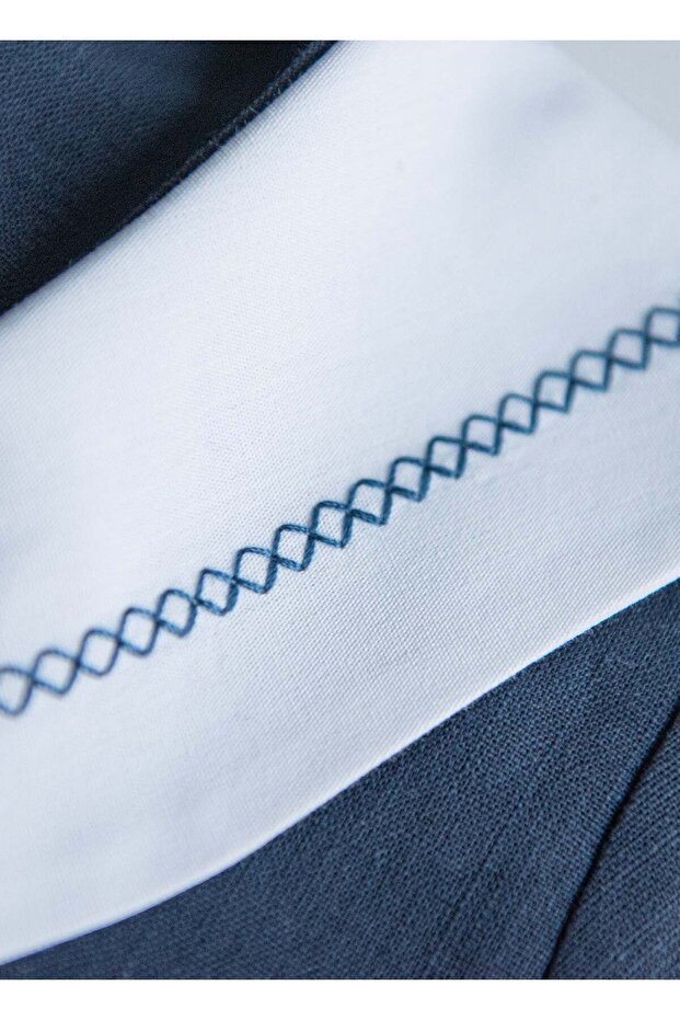 Davin Şort Tulum Mavi - 4