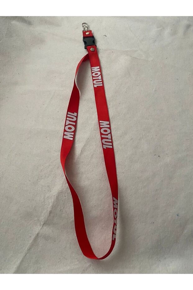 Red Mo Tul Auto Mirror Hanger & Mirror Rope