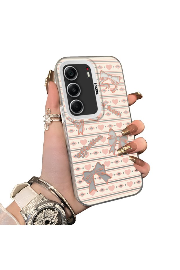 Tecno Camon 40 Pro 5g Compatible Hard Acrylic Back Silicone Edge Lens Protection Case