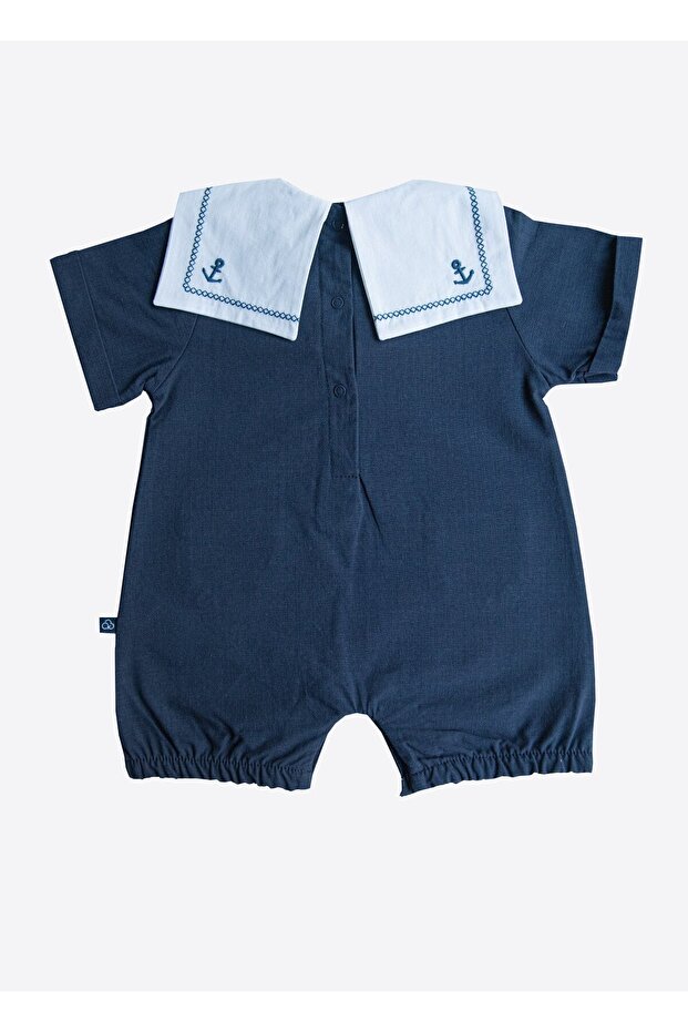 Davin Şort Tulum Mavi - 2