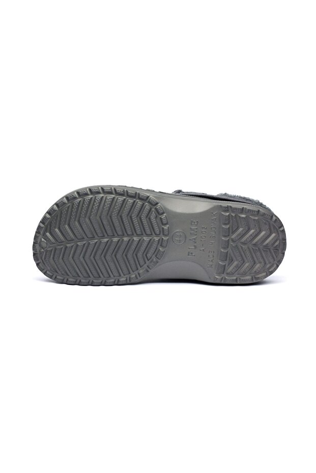 Men's Warm Rubber Clogs, Fur Lining, A1002M - 7