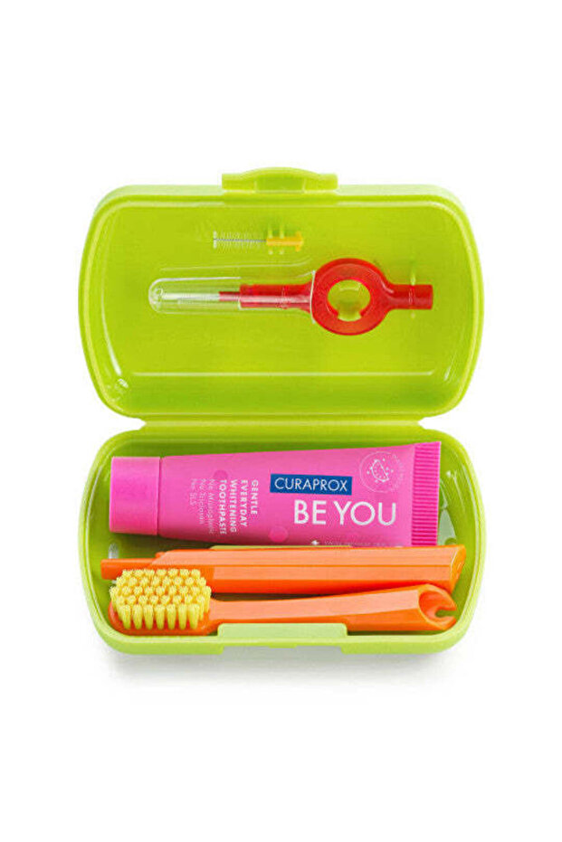 ORANGE TRAVEL SET