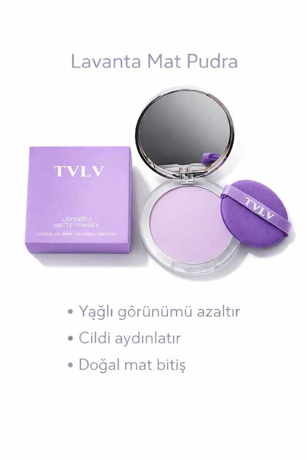 TVLV Lavender Mat Pudra - 1