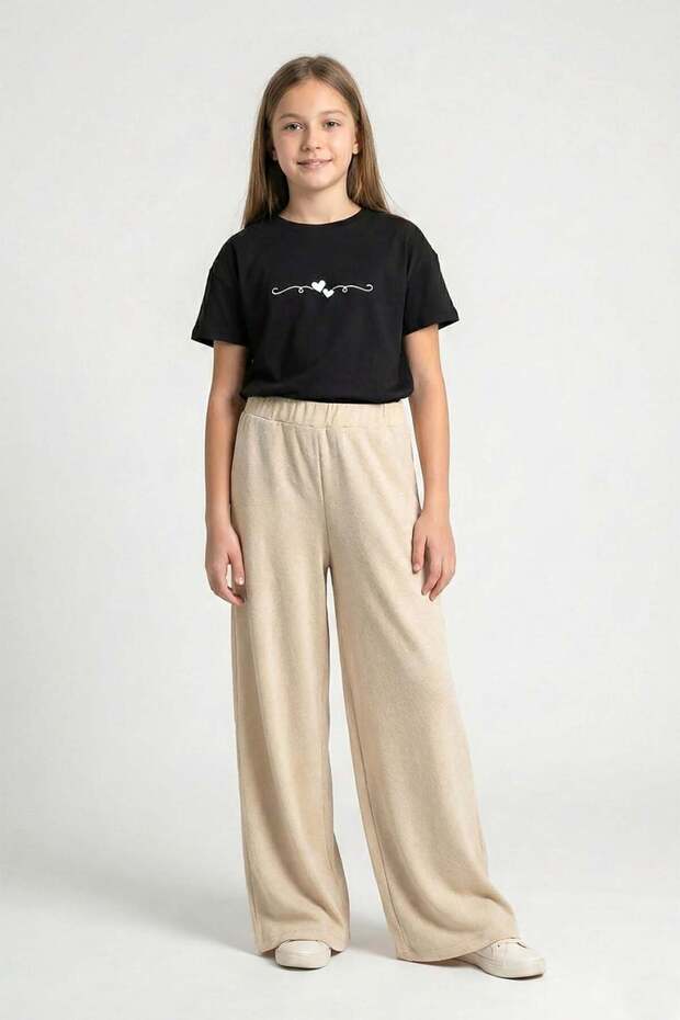 Girl's Knitwear Trousers Dmb-9970