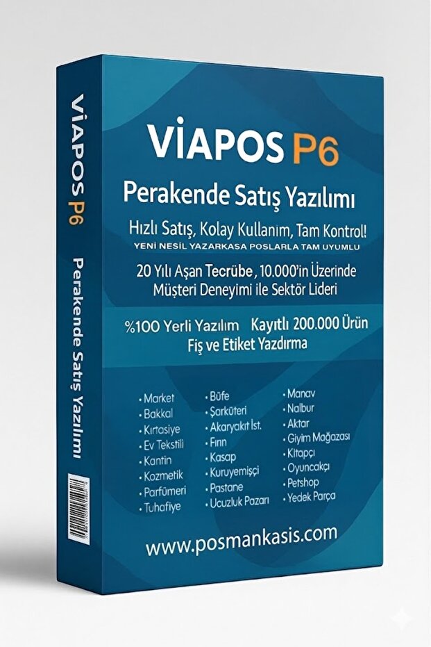 P6 KASİS Kasa Satış Sistemi - Barkodlu Satış Programı