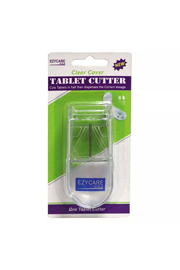EZY CARE CLEAR COVER TABLET CUTTER ADJUSTABL 17025