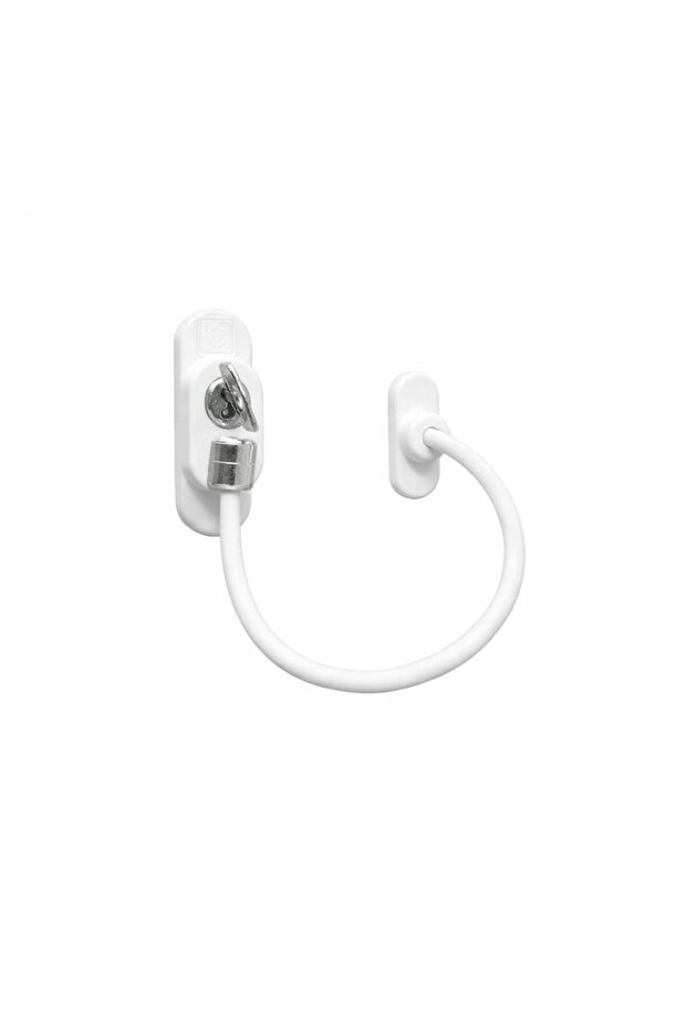 Steel Rope and Anah. Safety Lock White