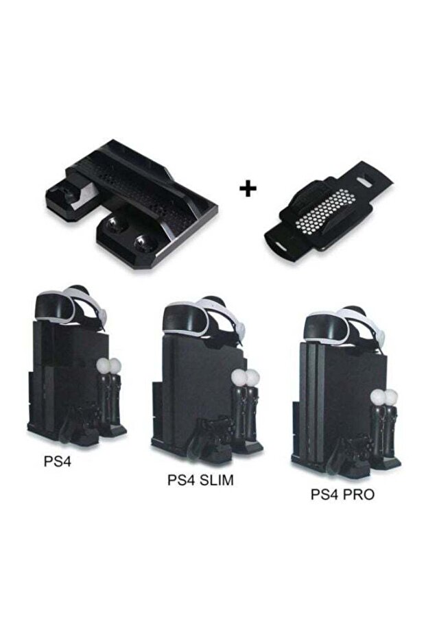 Console Controller Wired Charging Station With Cooling Fan - 5