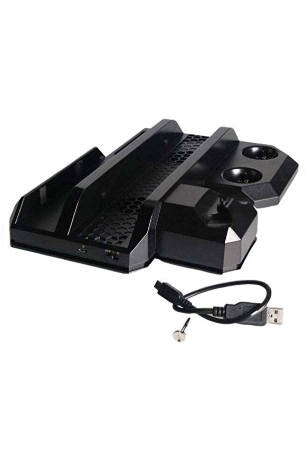 Console Controller Wired Charging Station With Cooling Fan - 2