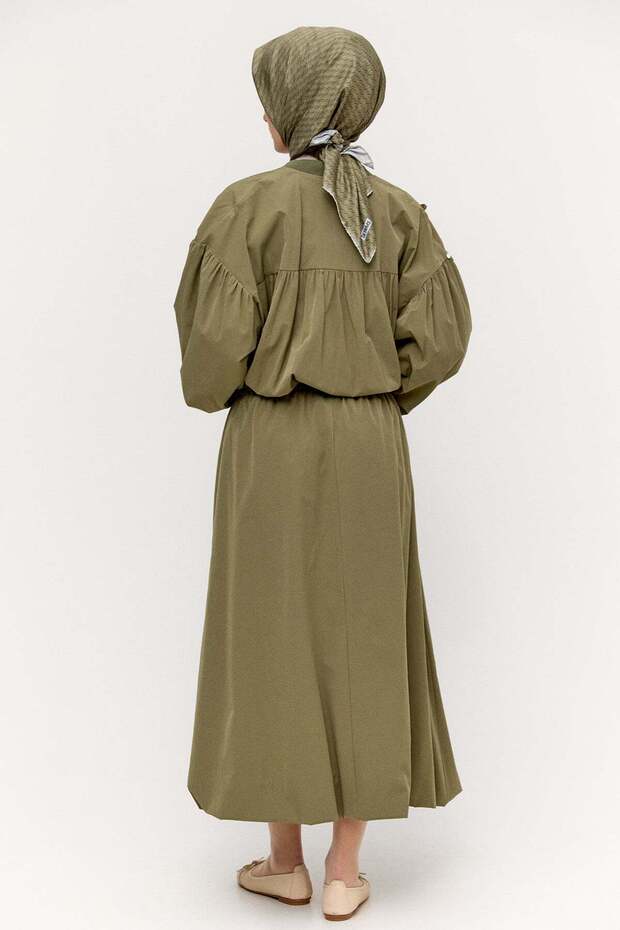 Pilikaşeli Balon Etek - 5