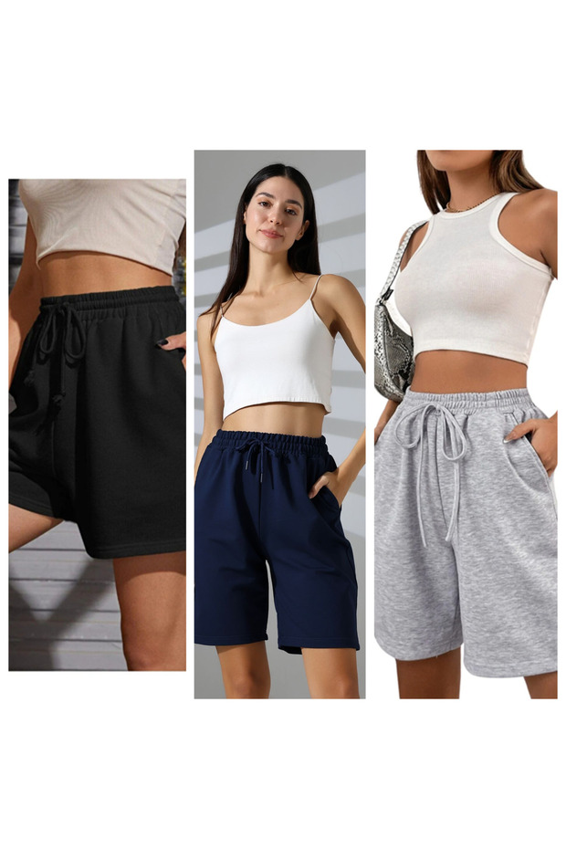 3-Piece Women's Comfortable Shorts (Regenerative Fabric)