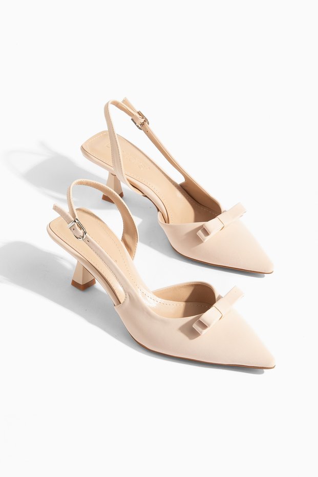 D6886 Daily Orthopedic Women's Bow Classic Heeled Shoes